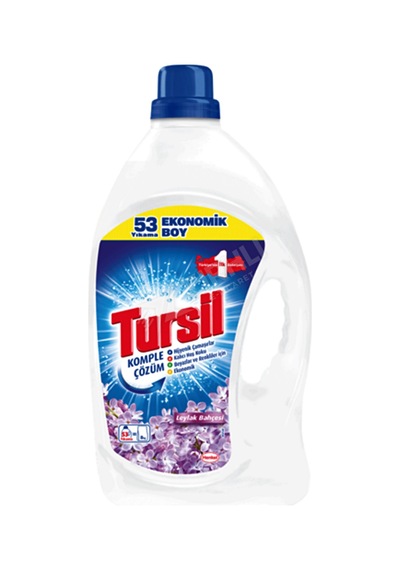 2 Adet Tursil Leylak Bahçesi Sıvı Deterjan 53 Yıkama 3.44 Lt