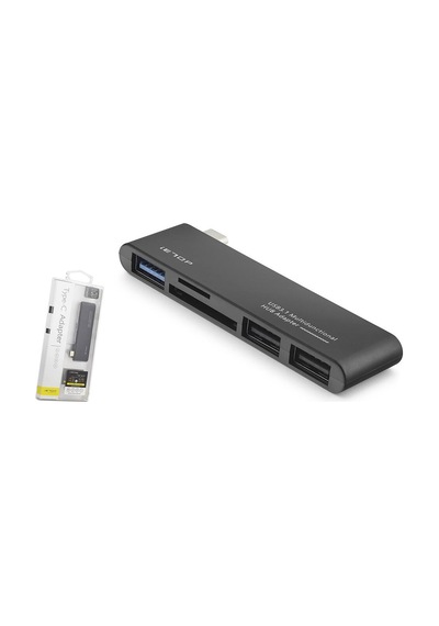 Type-c Hub Usb 3.0 Usb 2.0 Sd Tf Kart Okuyucu 5 Port Tu251 Evimdeyokyok