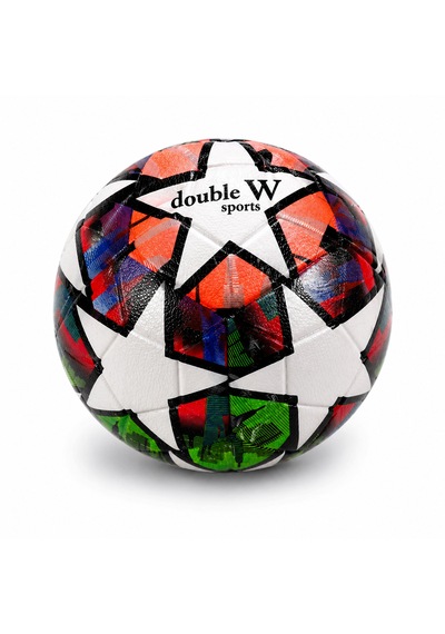 Dikişli Futbol Topu Dayanıklı Outdoor/ındoor Antrenman Topu Standart Boy, Çok Renkli Beyaz-lacivert Dikişli Futbol Topu Dayanıklı Outdoor/ındoor Antrenman Topu Standart Boy, Çok Renkli Beyaz-lacivert
