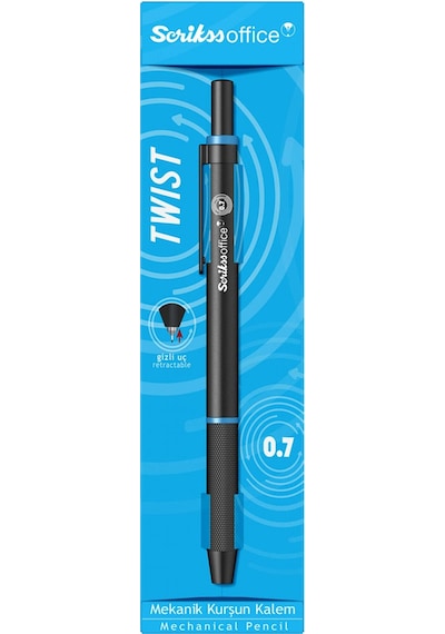 Scrikss Twist Versatil Kalem 0.7 Mavi
