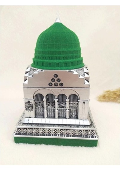 Beytünnebi Biblo Lisanslı Gümüş Renk Kadife Kaplı Krirtal Taşlarl