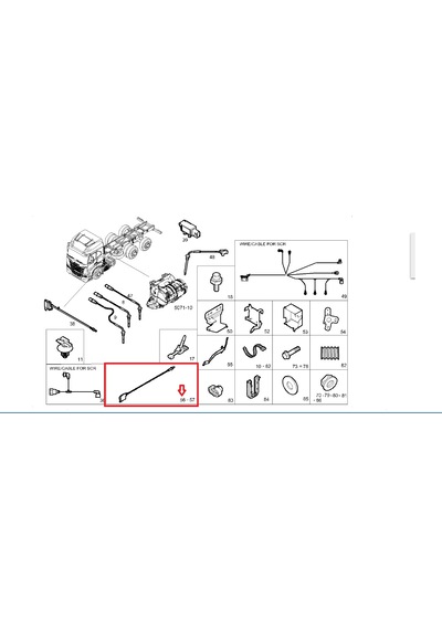 Iveco-s Way-sensör, Nox L 615 Mm S-way 2024 5803178363