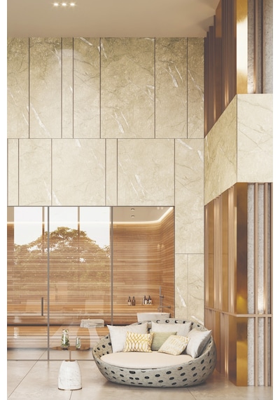Traverten Desenli Yapışkanlı Kaplama Folyo 120 Cm Mobilya, Duvar, Kapı, Mutfak İçin St682 120 X 900 Cm