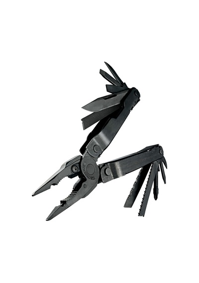 Leatherman Kamp Supertool 300 Black Multi Tool Siyah