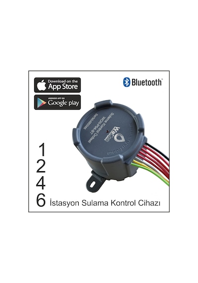 WACON 1 İstasyon Bluetooth Kontrollü Sulama Cihazı