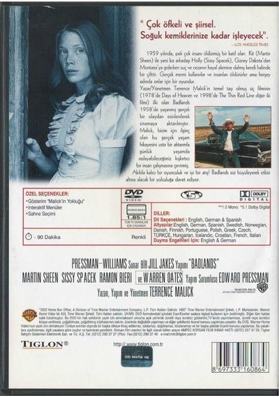 Kanlı Toprak Badlands Dvd