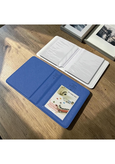 Fujıfilm İnstax Mini12 Fotoğraf Albümü 48+1 Fotoğraf Kapasiteli İnstax 6x9 Binder Kpop İthal Deluxe
