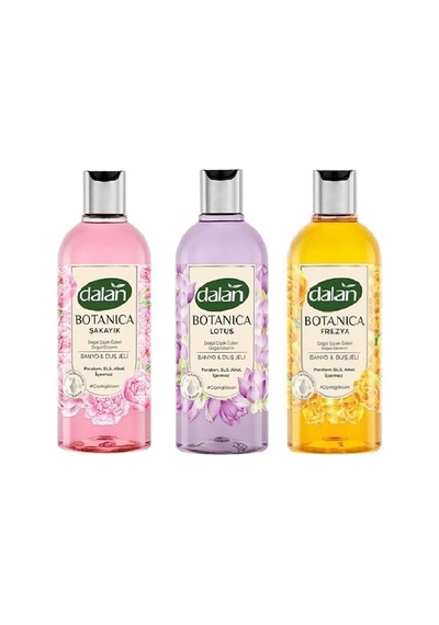 Botanıca Lotus Duş Jeli 500 Ml, Botanıca Frezya Duş Jeli 500 Ml, Botanica Duş Jeli Şakayık 500 Diğer