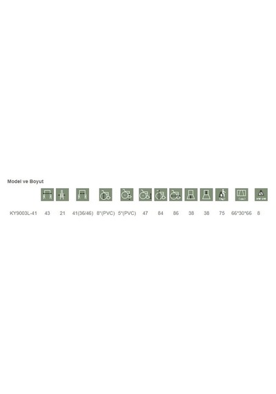 Medikaltec Pulsemed Ky9003la-41-46 Transfer Sandalyesi