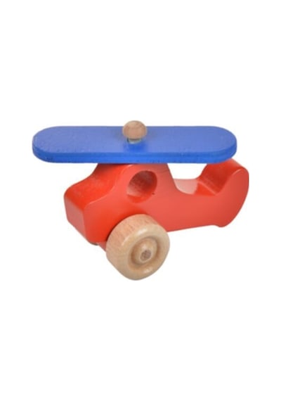 Woodnjoy Hareketli Ahşap Mini Uçak