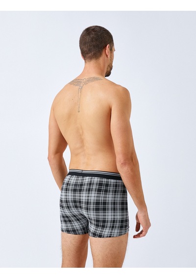 Koton 3'lü Boxer Seti Ekose Desenli Çok Renkli Siyah Ekoseli 2slm90011mk Siyah Ekoseli Koton 3'lü Boxer Seti Ekose Desenli Çok Renkli Siyah Ekoseli 2slm90011mk Siyah Ekoseli