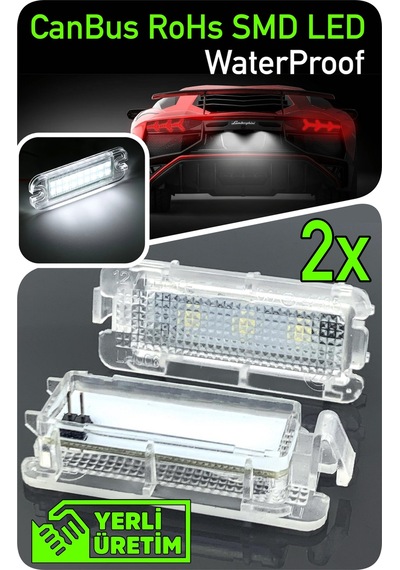 Ford Grand C-max 2010-2019 Canbus Led Plaka Aydınlatma Ledi Lambası