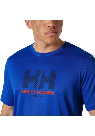 Helly Hansen Tech Graphic T-shirt 2.0 Erkek Mavi MAVİ