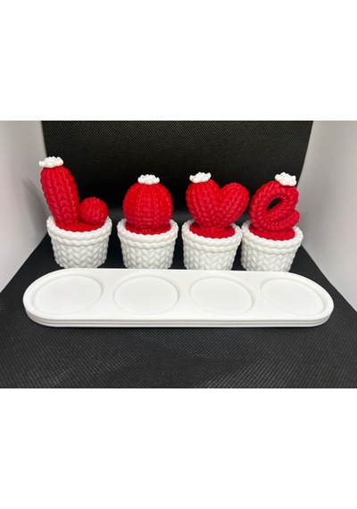 Love Bahçesi Dekoratif Tasarım Obje Seti Set