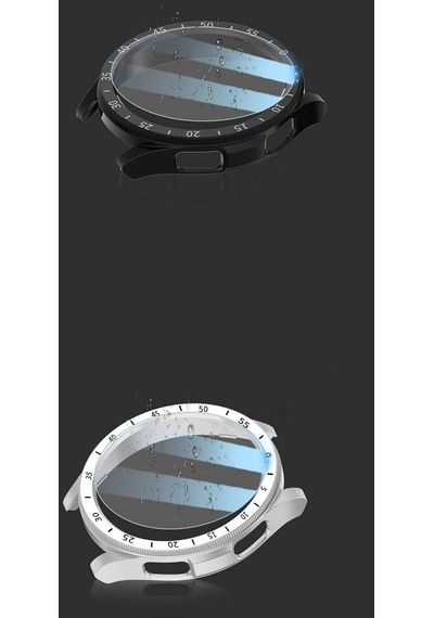 Galaxy Uyumlu Watch 6 Classic 47mm Sert Pc Kasa Ve Ekran Koruyucu Zore Sport Watch Gard 29
