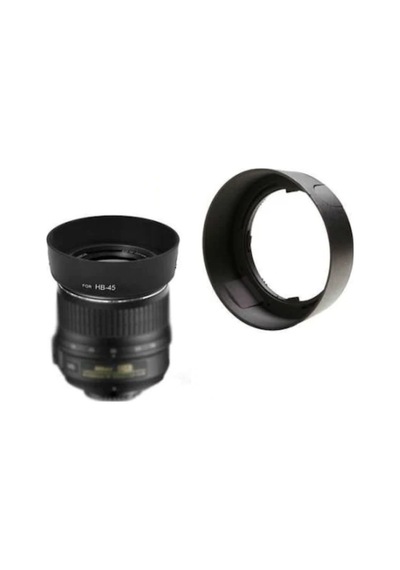 Nikon 18-55 MM için HB-45 Parasoley