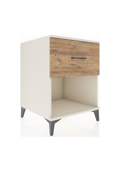 Kronos Komodin Tek Çekmeceli 60x59x80 Aytaşı-çam Aytaşı