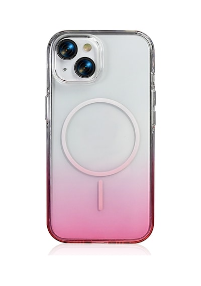 Apple Uyumlu iPhone 13 Kılıf M-safe Şarj Özellikli Zore Septik Silikon Kapak Mor