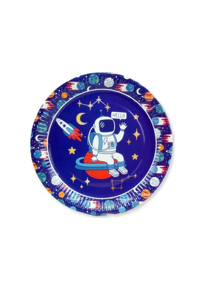 TABAK ASTRONOT UZAYDA KARTON 23 CM PK:8