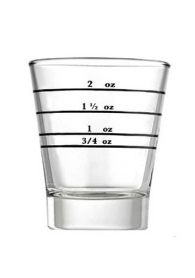 Motta Kahve Ölçü Bardağı 30/60ml Şefaf