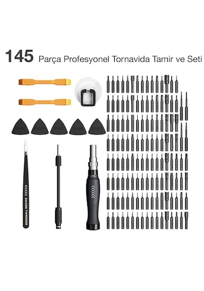 Jakemy Jm 8183 -145 Parça Profesyonel Tornavida Ve Tamir Seti