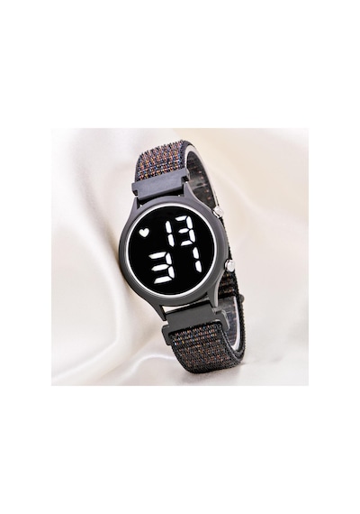 Hayalet Ekran Dijital Kadran Cırt Kordon Unisex Çocuk Saati ST-304181