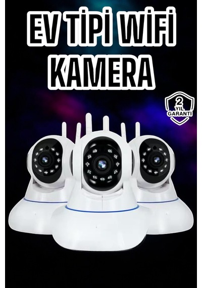 Wifi Kamerası Çift Yönlü Bebek Güvenlik Kamerası Gece Görüşlü
