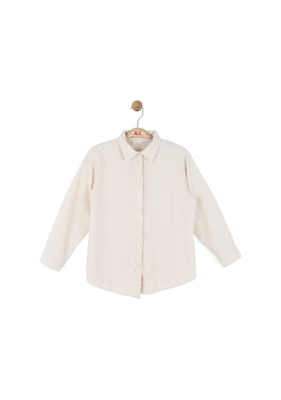 Xo Kids Kız Çocuk Gömlek 8-14 Yaş 31307 Krem