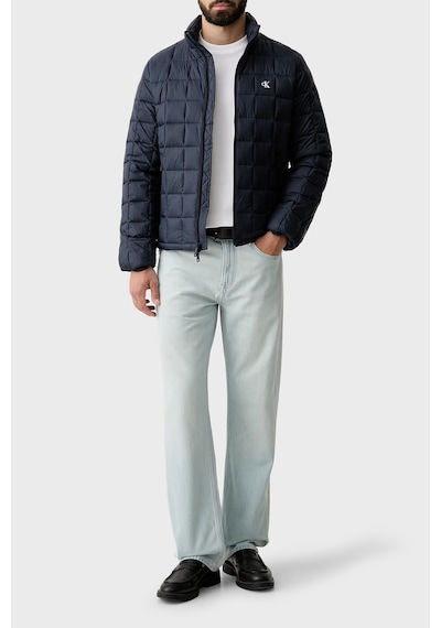 Calvin Klein Kapitoneli Dik Yaka Su İtici Mont Lv04rg506gcef Erkek Mont Lv04rg506g Cef Lacivert