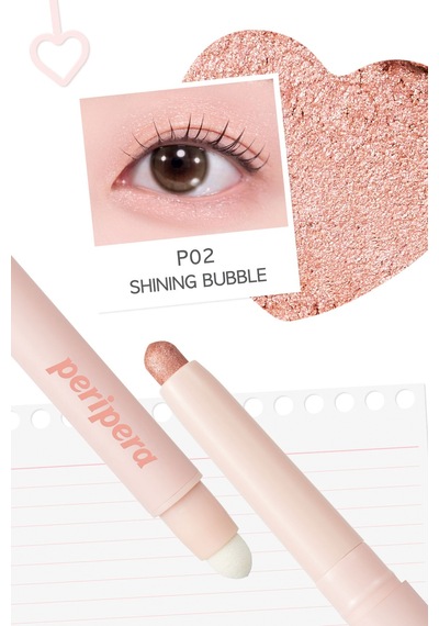 Topaklanma Yapmadan Kolayca Uygulanan Kalem Far Perıpera Mood In Shade Eye Stick P02shining Bubble P02 Shining Bubble