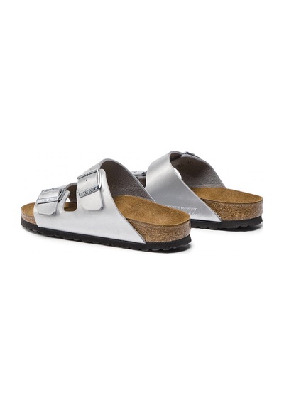 Terlik Kadın 1012283 Birkenstock Arızona Bf Sılver Null Gümüş Terlik Kadın 1012283 Birkenstock Arızona Bf Sılver Null Gümüş