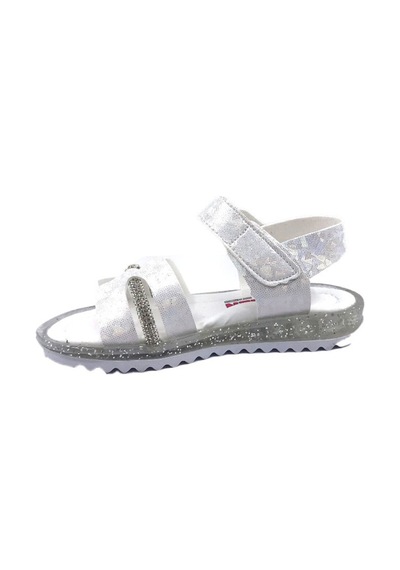 Arzen 4217 Simli Taşlı Kız Çocuk Bebe Sandalet Ayakkabı 001