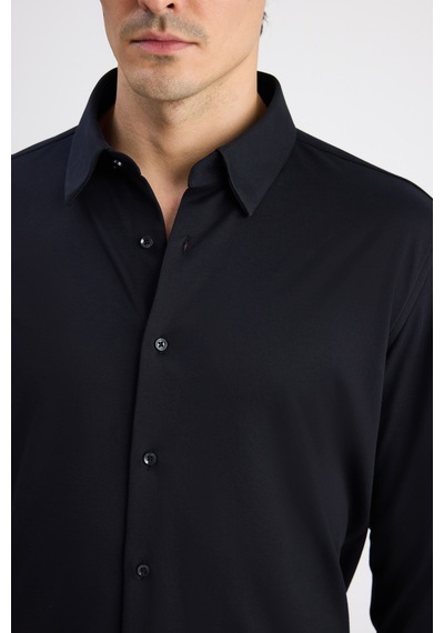 D'S Damat Ds Damat Slim Fit Siyah Örme Gömlek 6hf02g801281m Çok Renkli D'S Damat Ds Damat Slim Fit Siyah Örme Gömlek 6hf02g801281m Çok Renkli