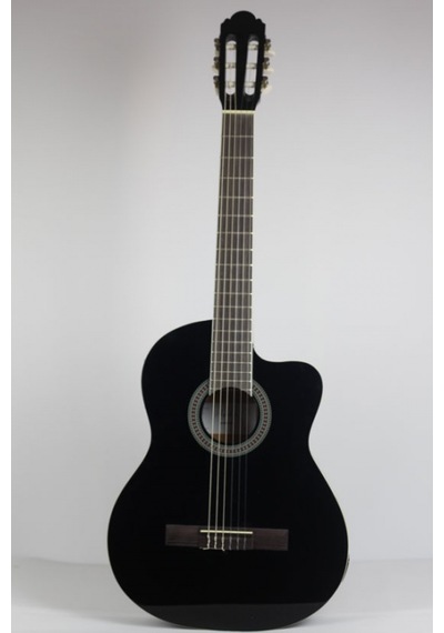 Agustini Hg39Ce-101Bk Elektro Klasik Gitar-Kılıf ve Pena