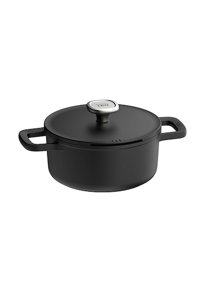 English Home Berghoff Leo Phantom Yapışmaz Kapaklı Güveç 20 Cm - Grafit