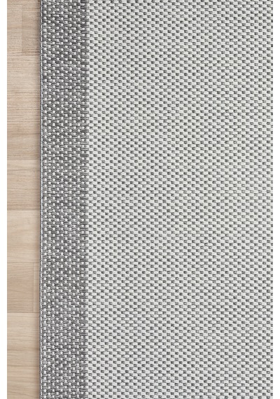 Sisal Prime Krem Gri İskandinav Yıkanabilir Bordürlü Halı Kilim Balkon Teras Koridor Halısı 1148