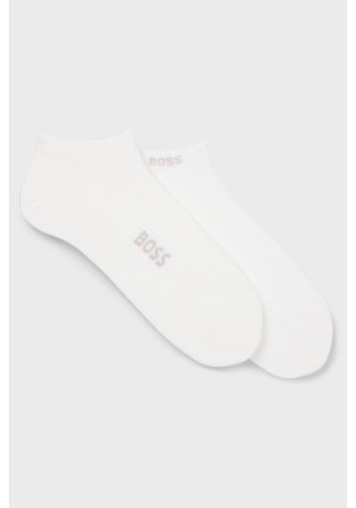 Boss Logolu 2 Pack Çorap Erkek Çorap 50538188 100 Beyaz