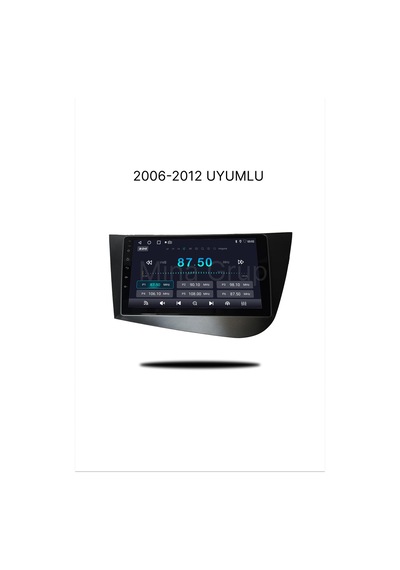 Snp Serisi Seat Leon 2006 - 2012 Uyumlu 6-128gb Hafıza Multimedya Sistemi Ve Geri Görüş Kamerası 9"
