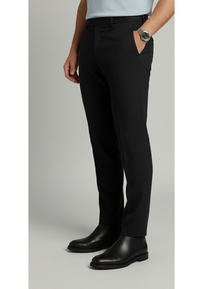 Bürke Erkek Antrasit Renk Slim Fit Kaliteli Kumaş Pantolon