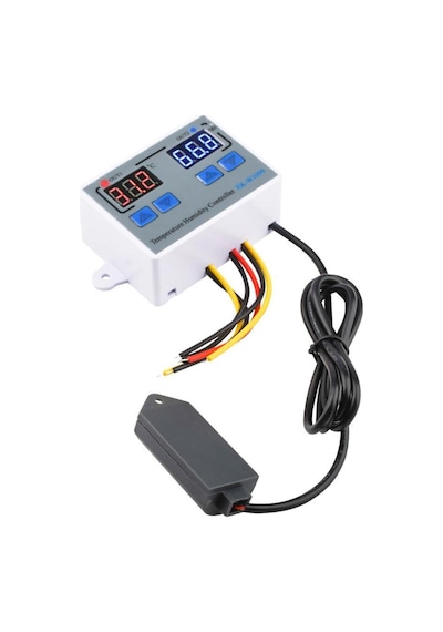XK-W1099 12V Sıcaklık ve Nem Ölçer Ekranlı Röle Modülü - Termostat
