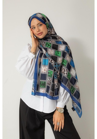 Mimiyum Soft Şal-zincir Leopar - Model 3 Çok Renkli