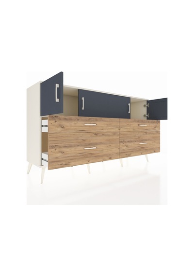 Hyperion Konsol 2 Raflı 4 Çekmeceli 4 Kapaklı 176x44x99 Aytaşı-an Aytaşı-antrasit/çam Hyperion Konsol 2 Raflı 4 Çekmeceli 4 Kapaklı 176x44x99 Aytaşı-an Aytaşı-antrasit/çam
