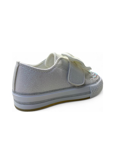 Tuğba Ortopedi 1210 Kız Çocuk Okul Öncesi Kurdele Işıklı Sneaker Sedef