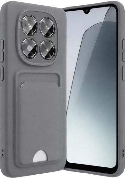Newface Xiaomi Redmi Note 15 4g Kelvin Kartvizitli Silikon - Gri