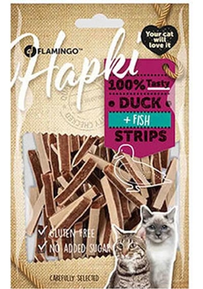 Flamingo Hapki Ördekli Ve Balıklı Şerit Kedi Ödülü 85 Gr 137-30049.01