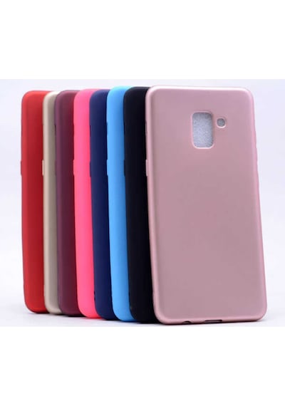 Samsung Uyumlu Galaxy A8 2018 Kılıf Soft Mat Premier Case