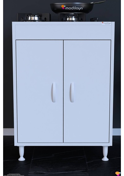 Reyhan 60 Cm Gömme Set Üstü Ocak Uyumlu Çift Kapak Raflı Mutfak Dolabı Çok Amaçlı Dolap 60x85x56 Cm Beyaz Reyhan 60 Cm Gömme Set Üstü Ocak Uyumlu Çift Kapak Raflı Mutfak Dolabı Çok Amaçlı Dolap 60x85x56 Cm Beyaz