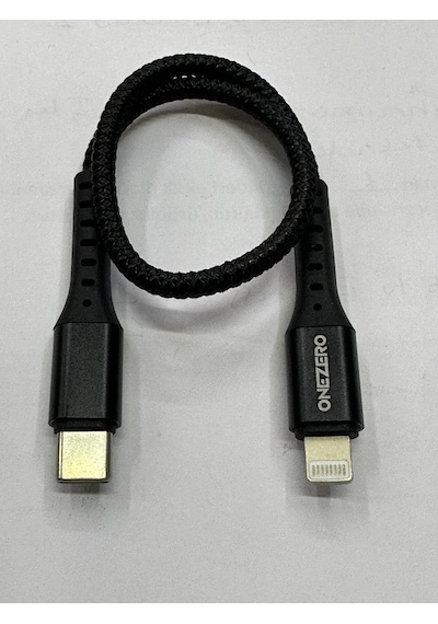 Kısa Typec Apple iPhone Uyumlu Kablo Type c Lightning 28 Cm