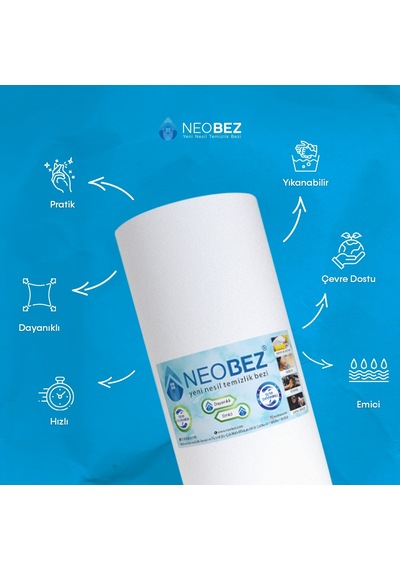 Neobez 23 x 28 50 Yaprak 4'Lü Paket Neobez Beyaz