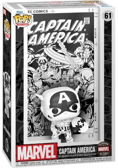 Captain America 61 Funko Comic Cover Pop 0